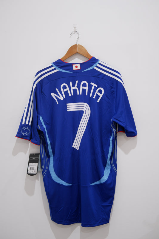 Adidas Japan Home Nakata World Cup 2006 – XL (vs Brazil Matchday Print, BNWT)
